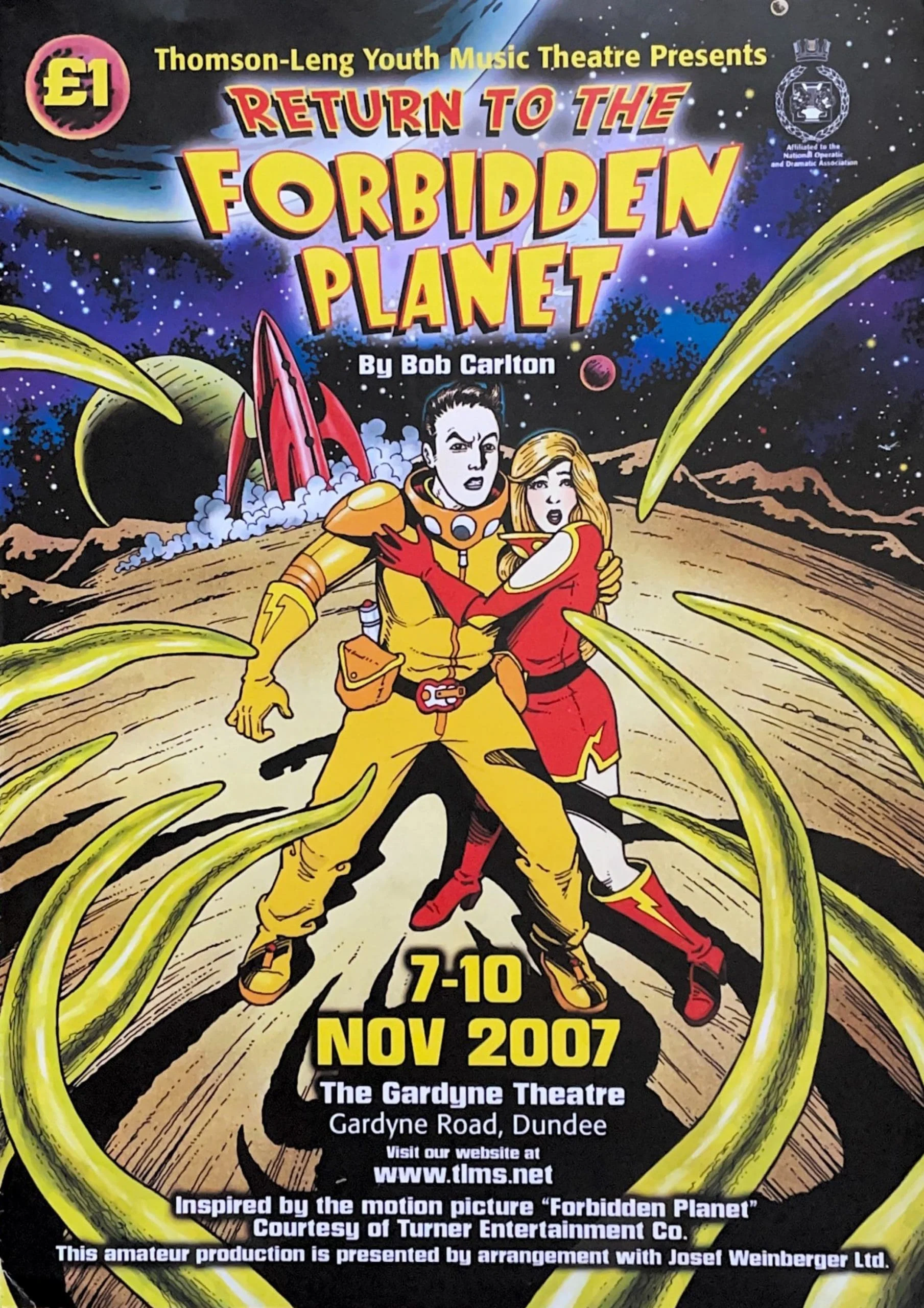 その他 Return to the Forbidden Planet Return to the Forbidden Planet | Thomson-Leng Musical Society