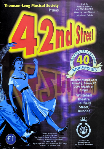 42nd-Street-Programme-Poster